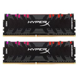 Модуль памяти для компьютера DDR4 16GB (2x8GB) 3200 MHz HyperX Predator RGB Kingston (HX432C16PB3AK2/16) ― 