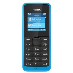 Мобильный телефон Nokia 105 SS Cyan (A00025706)