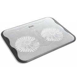 Подставка для ноутбука OMEGA Laptop Cooler pad "ICE CUBE" 14cm fan USB port black (OMNCPC)