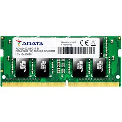 Модуль памяти для ноутбука SoDIMM DDR4 16GB 2400 MHz ADATA (AD4S2400316G17-R)