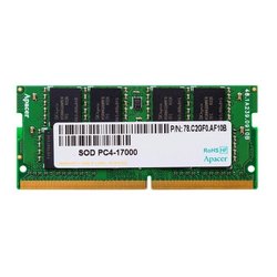 Модуль памяти для ноутбука SoDIMM DDR4 4GB 2133 MHz Apacer (AS04GGB13CDTBGH) ― 