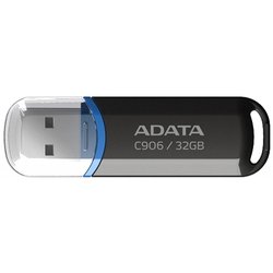 USB флеш накопитель ADATA 32GB C906 Black USB 2.0 (AC906-32G-RBK) ― 