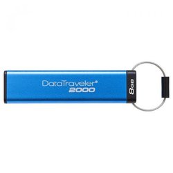 USB флеш накопитель Kingston 8GB DataTraveler 2000 Metal Security USB 3.0 (DT2000/8GB) ― 