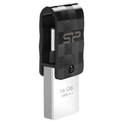 USB флеш накопитель Silicon Power 16GB Mobile C31 USB 3.1 / USB Type-C (SP016GBUC3C31V1K)