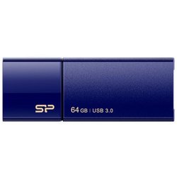 USB флеш накопитель Silicon Power 64GB Blaze B05 Deep Blue USB 3.0 (SP064GBUF3B05V1D)