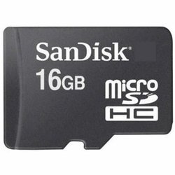 Карта памяти SANDISK 16Gb microSDHC class 4 (SDSDQM-016G-B35NSDSDQM-016G-B35) ― 