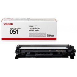 Картридж Canon 051 Black 1.7K (2168C002) ― 