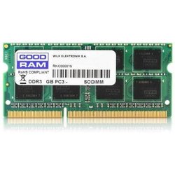 Модуль памяти для ноутбука SoDIMM DDR3 8GB 1600 MHz GOODRAM (GR1600S3V64L11/8G) ― 