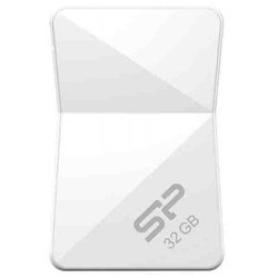USB флеш накопитель Silicon Power 32Gb Touch T08 White USB 2.0 (SP032GBUF2T08V1W) ― 