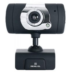 Веб-камера REAL-EL FC-225, black