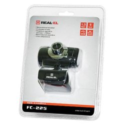 Веб-камера REAL-EL FC-225, black
