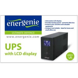 Источник бесперебойного питания EnerGenie EG-UPS-031 650VA LCD (EG-UPS-031)