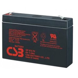 Батарея к ИБП CSB 6В 7.2 Ач (GP672 F2) ― 