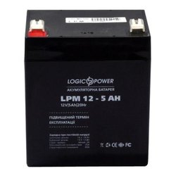 Батарея к ИБП LogicPower LPM 12В 5 Ач (3861) ― 