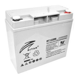 Батарея к ИБП Ritar AGM RT12200, 12V-20Ah (RT12200) ― 