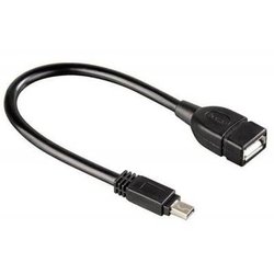 Дата кабель USB 2.0 AF to mini-B 5P OTG Atcom (12822)