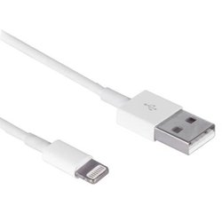 Дата кабель Drobak USB 2.0 AM – Lightning 1.0м White (215339)