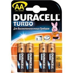 Батарейка AA TURBO LR6 MN1500 * 4 Duracell (81255915/81331006)