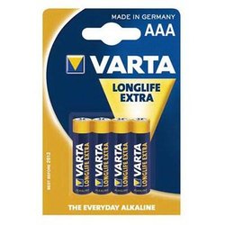 Батарейка AAA Varta Longlife Extra * 4 Varta (04103101414) ― 
