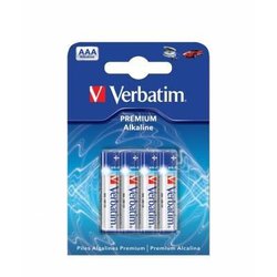 Батарейка AAA alcaline 4pcs Verbatim (49920) ― 