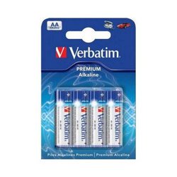 Батарейка AA alcaline 4pcs Verbatim (49921)