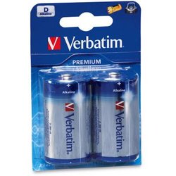 Батарейка Verbatim D alcaline * 2 (49923) ― 