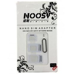 Адаптер NOOSY Adapter Nano SIM for all size (19712) ― 