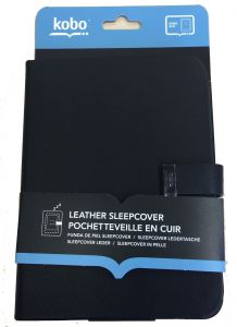 Обложка чехол для Kobo Glo Leather Sleep Cover Case Black (N613-KBO-4BK)