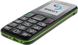 Мобильный телефон Sigma Comfort 50 mini3 Black Green (6907798337322)
