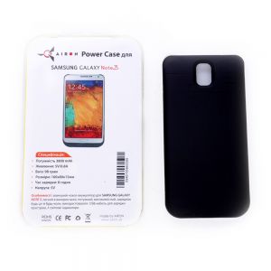 Чехол-аккумулятор AIRON Power Case для Samsung Note 3 Black