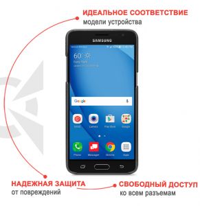 Чехлы для телефона AIRON Premium для Samsung Galaxy J3 2016 (J320) black ― 