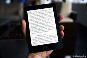 Электронная книга с подсветкой Amazon Kindle Voyage (Certified Refurbished), 4GB, Wi-Fi