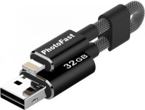 Флеш-память PhotoFast MemoriesCable GEN3 USB3.0 32GB- Black (MCG3U3BK32GB)