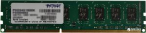 DDR3 Patriot 4GB 1600MHz CL11 DIMM (PSD34G16002)
