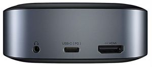 USB-Hub Baseus Mate Docking Type-C Mobile Phone Intelligent HUB Expanded Socket Deep gray