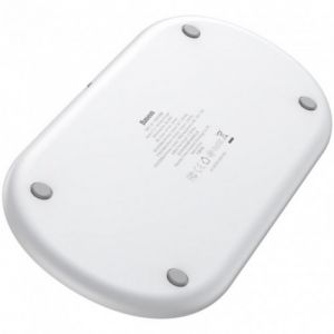 Бездротовий зарядний пристрій Baseus Smart 3in1 Wireless Charger For Phone+Watch+Pods(18W MAX)White