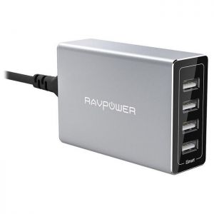 RavPower RP-PC030 Porsche Design 40W 4-Port USB Charger Charging Station with iSmart