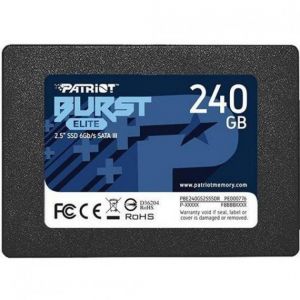SSD Patriot Burst Elite 240GB 2.5" 7mm SATAIII TLC 3D (PBE240GS25SSDR)