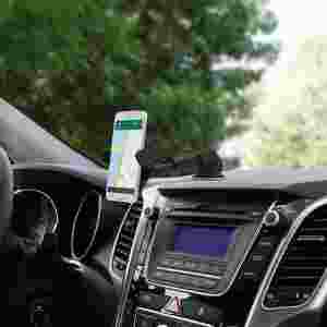 Автомобильный держатель для смартфона iOttie Easy One Touch Wireless Qi Standard Car Mount Charger (HLCRIO132)