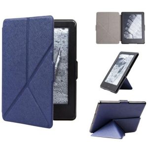 Обложка чехол для Amazon Kindle All-new 10th Gen. 2019 Origami Smart Dark blue