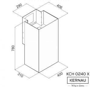 Витяжка Kernau KCH 0240 X