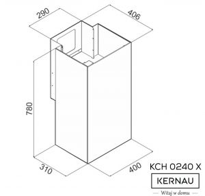 Витяжка Kernau KCH 0240 B