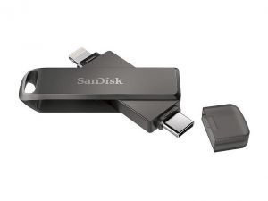 USB 3.1 SanDisk iXpand Luxe 256Gb Type-C/Lightning Apple (SDIX70N-256G-GN6NE)