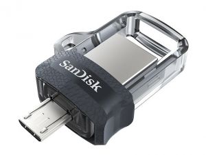 USB 3.0 SanDisk Ultra Dual Drive OTG M3.0 256Gb (150Mb/s)