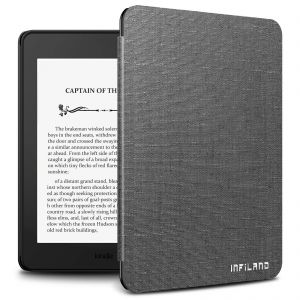 Обложка Infiland Premium для Kindle Paperwhite 10th Gen, Grey