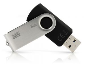 USB флеш накопитель GOODRAM 16GB Twister Black USB 3.0 (UTS3-0160K0R11)