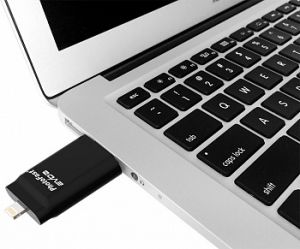 Флеш-память PhotoFast iFlashDrive EVO Plus Lightning/USB3/Micro 64GB IFDEVOPLUS64G