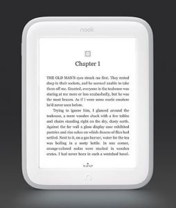 Электронная книга с подсветкой Barnes&Noble NOOK GlowLight BNRV500 Next-Generation (Certified Refurbished) + плёнка в подарок!