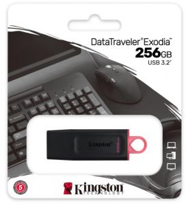 USB 3.2 Kingston DT Exodia 256GB Black/Pink
