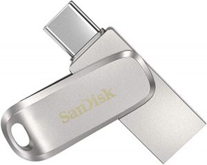 USB 3.1 SanDisk Ultra Dual Luxe Type-C 128Gb (150 Mb/s) SDDDC4-128G-G46